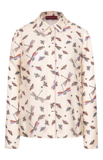 Женская шелковая рубашка GUCCI, арт. 856111/ZAUK3