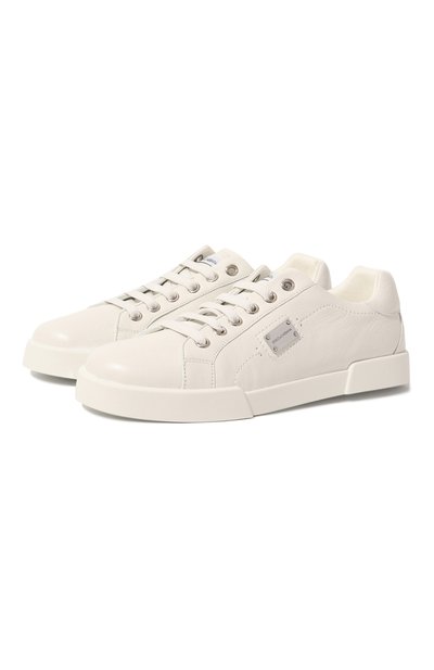 Кожаные кеды DOLCE & GABBANA, арт. DA5111/A3444/37-39, фото 1