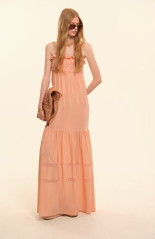 Кожаные босоножки VLogo Signature Valentino 6W0S0LY9/DTW Бежевый  6W0S0LY9/DTW Фото 8