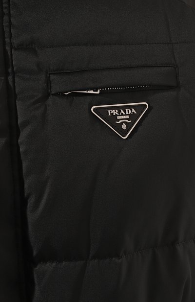 Шерстяной пуховик PRADA, арт. SGX871-1WQ8-F0002-212, фото 5