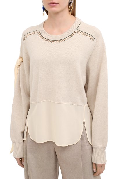 Кашемировый свитер CHLOÉ, арт. CHC20WMP21500, фото 3