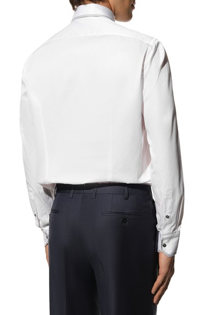 Хлопковая сорочка ZILLI, арт. MFY-4230-8380/0024, фото 5