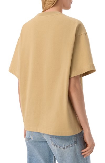 Хлопковая футболка JIL SANDER, арт. J02GC0140/J20348, фото 4