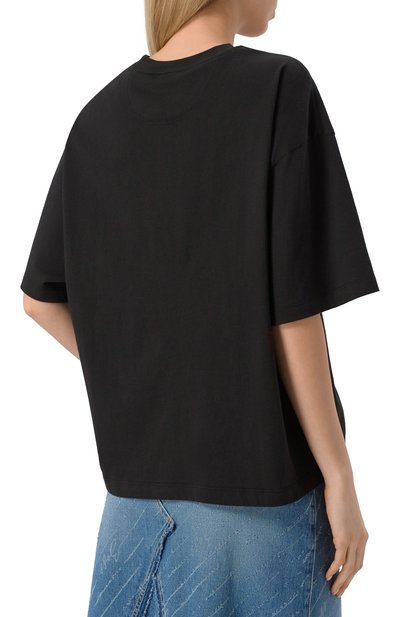 Хлопковая футболка BOSS ORANGE, арт. 50540441, фото 4