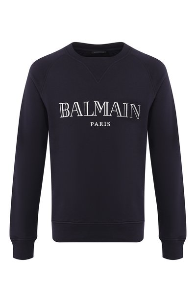 Хлопковый свитшот BALMAIN, арт. RH11679/I051, фото 1