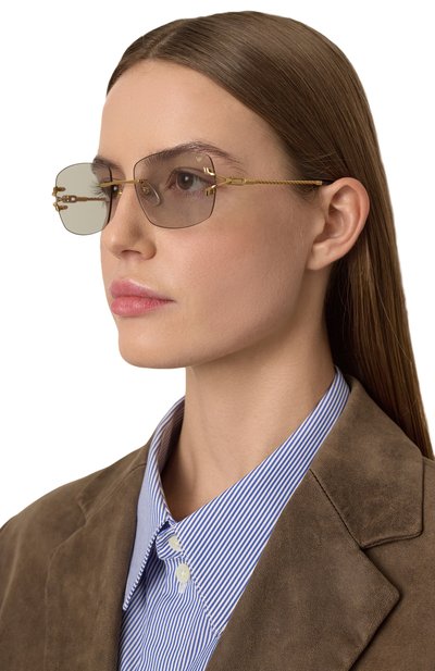 Солнцезащитные очки VINTAGE FRAMES, арт. BAL HARB0UR G0LD/GRAY PH0T0CHR0MATIC, фото 3