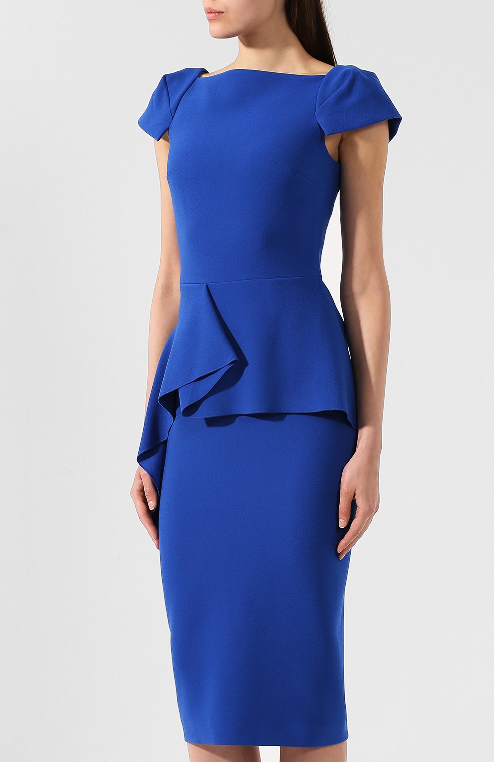 Платье с оборкой ROLAND MOURET, арт. EW19/S0745/F2196, фото 3