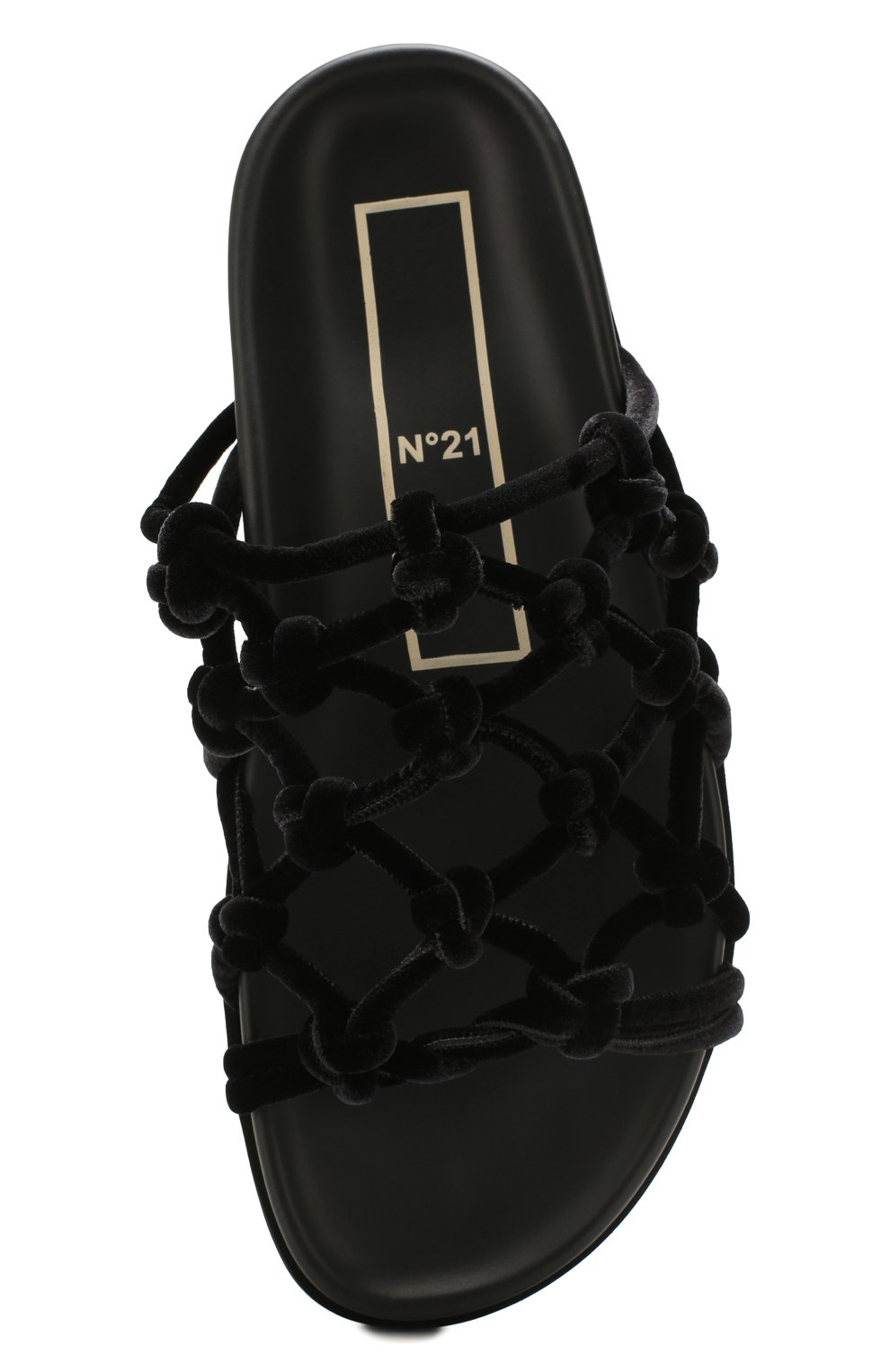 Текстильные шлепанцы N21, арт. N220E8897/SANDALS, фото 5