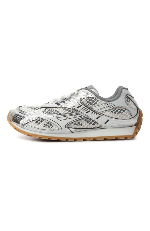 Комбинированные кроссовки Orbit Bottega Veneta 741357/V2X40 Серый  741357/V2X40 Фото 4