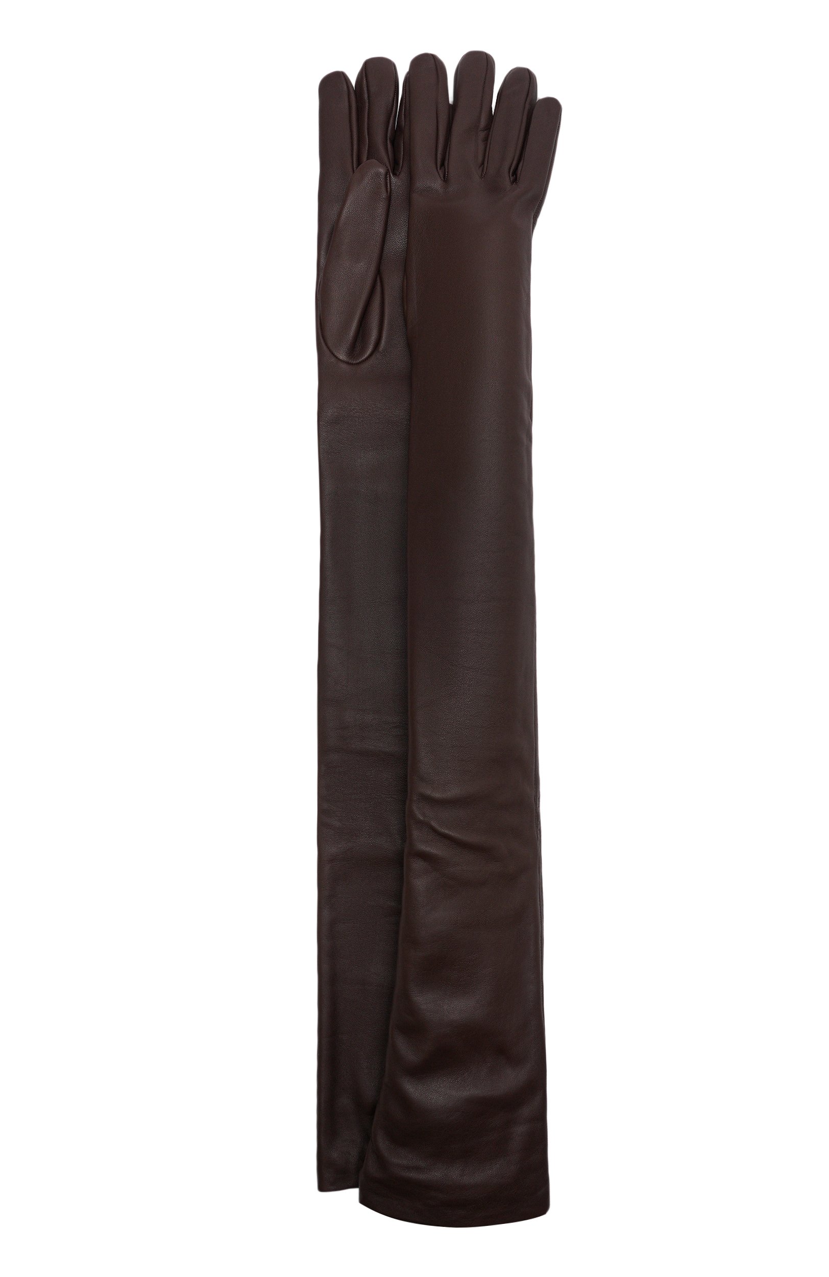 Кожаные перчатки BRUNELLO CUCINELLI коричневого цвета по цене 157500 руб., арт. MPNGP9007P, фото 1 Кожаные перчатки BRUNELLO CUCINELLI, арт. MPNGP9007P, фото 1