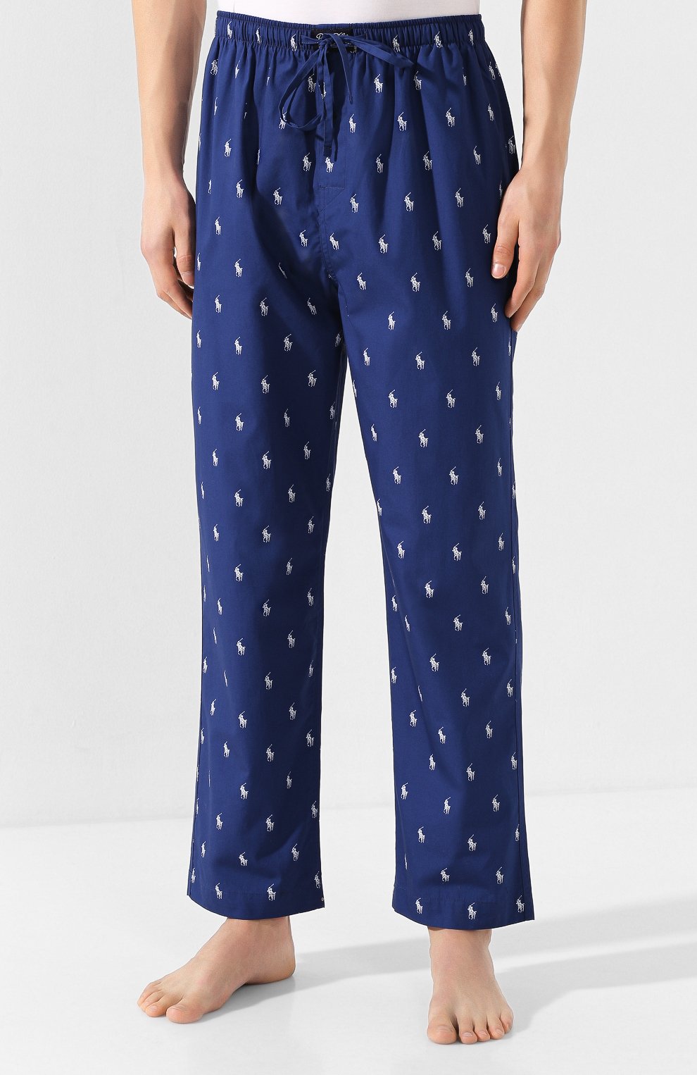 Хлопковые домашние брюки POLO RALPH LAUREN, арт. 714753026, фото 3