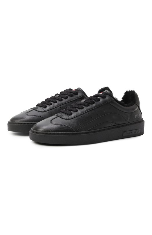 Кожаные кеды Rider Dsquared2 SNM0452/01506719 Чёрный SNM0452/01506719