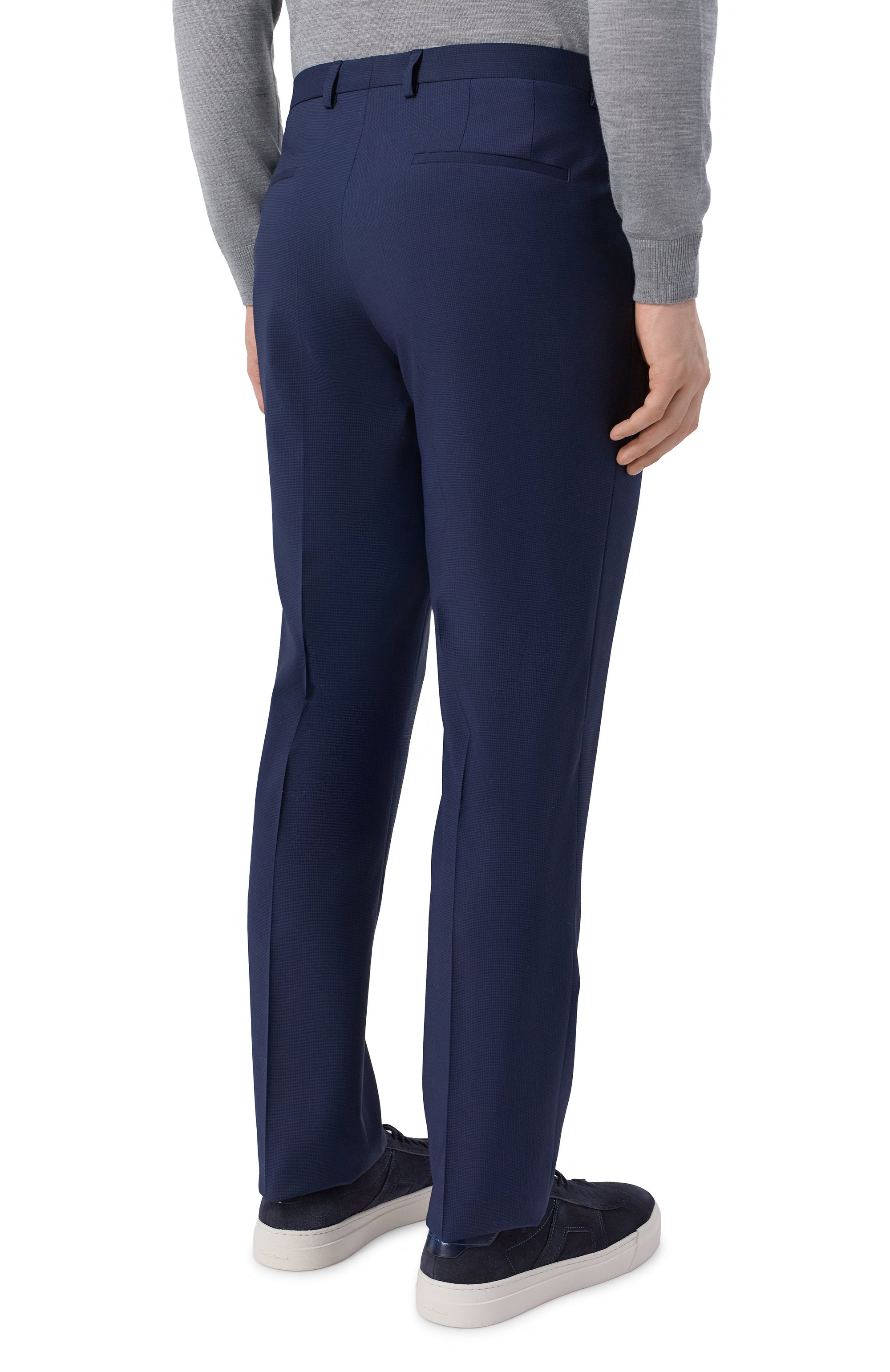 Шерстяные брюки HUGO, арт. 50558206, фото 4