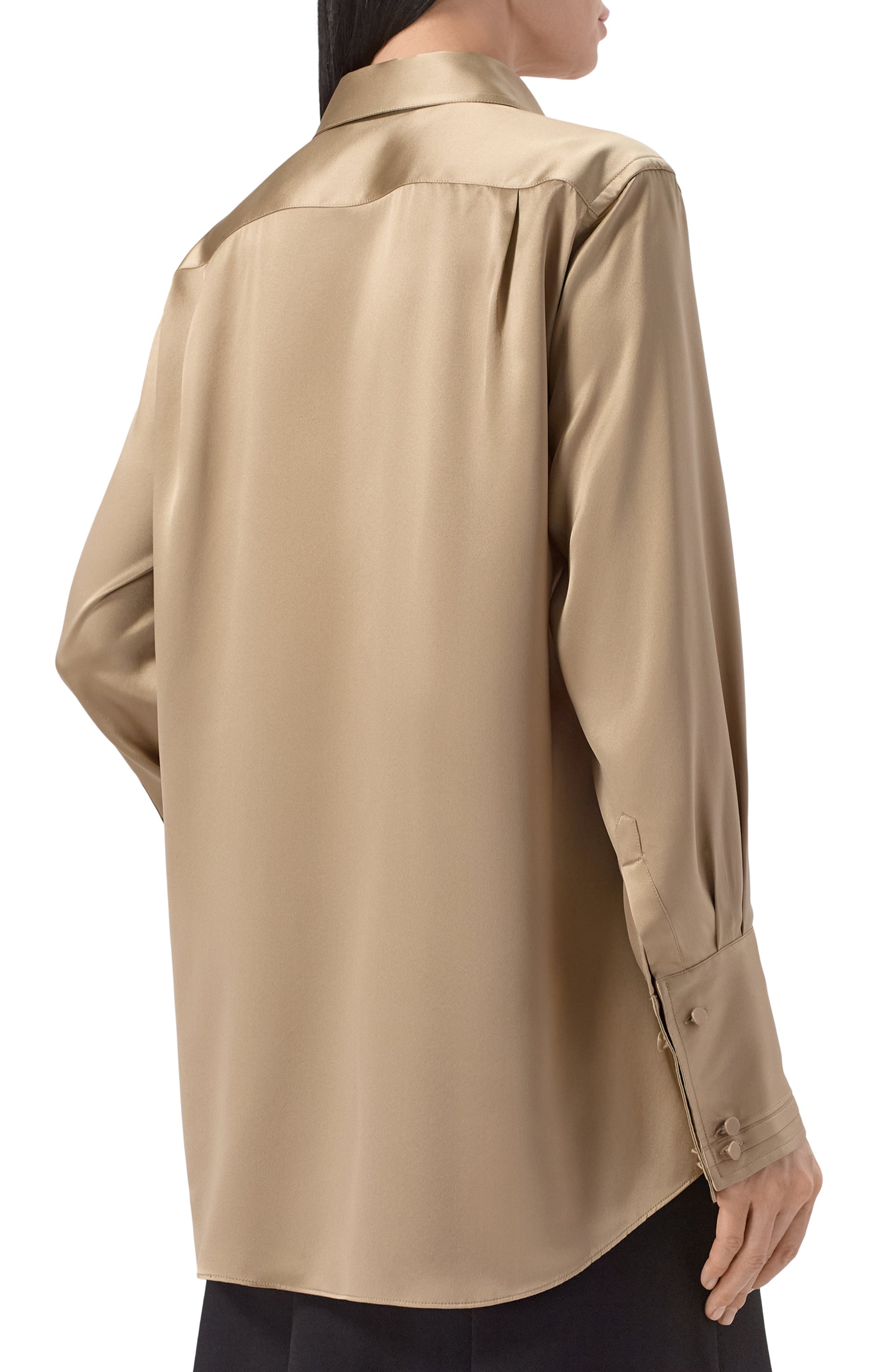 Атласная рубашка CO, арт. 2466NLSC-S26, фото 4