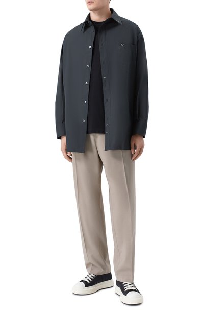 Мужская хлопковая рубашка MM6, арт. SH0DT0041/M35256