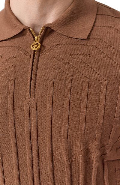 Поло из хлопка и шелка STEFANO RICCI, арт. K818089P31/F25171, фото 5