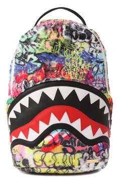 Детская рюкзак SPRAYGROUND разноцветного цвета, арт. 910B6722NSZ | Фото 1 (Материал сплава: Проставлено; Нос: Не проставлено; Материал: Текстиль)