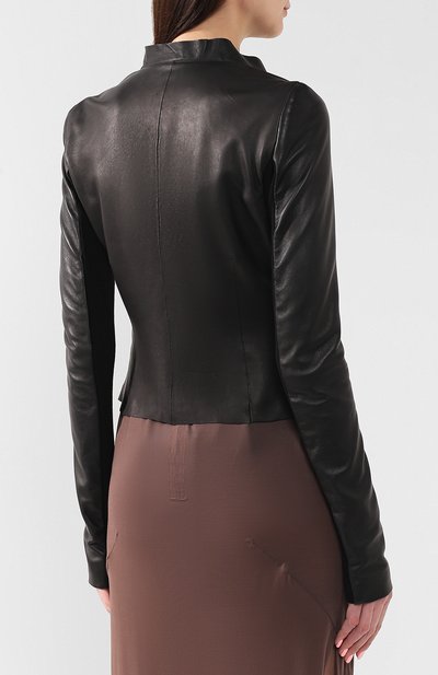 Кожаная куртка RICK OWENS, арт. RP19S6707/LC0M8, фото 4