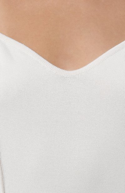 Платье из шелка и вискозы FREEAGE молочного цвета по цене 70000 руб., арт. S23.DR051.6070.111, фото 5 Платье из шелка и вискозы FREEAGE, арт. S23.DR051.6070.111, фото 5