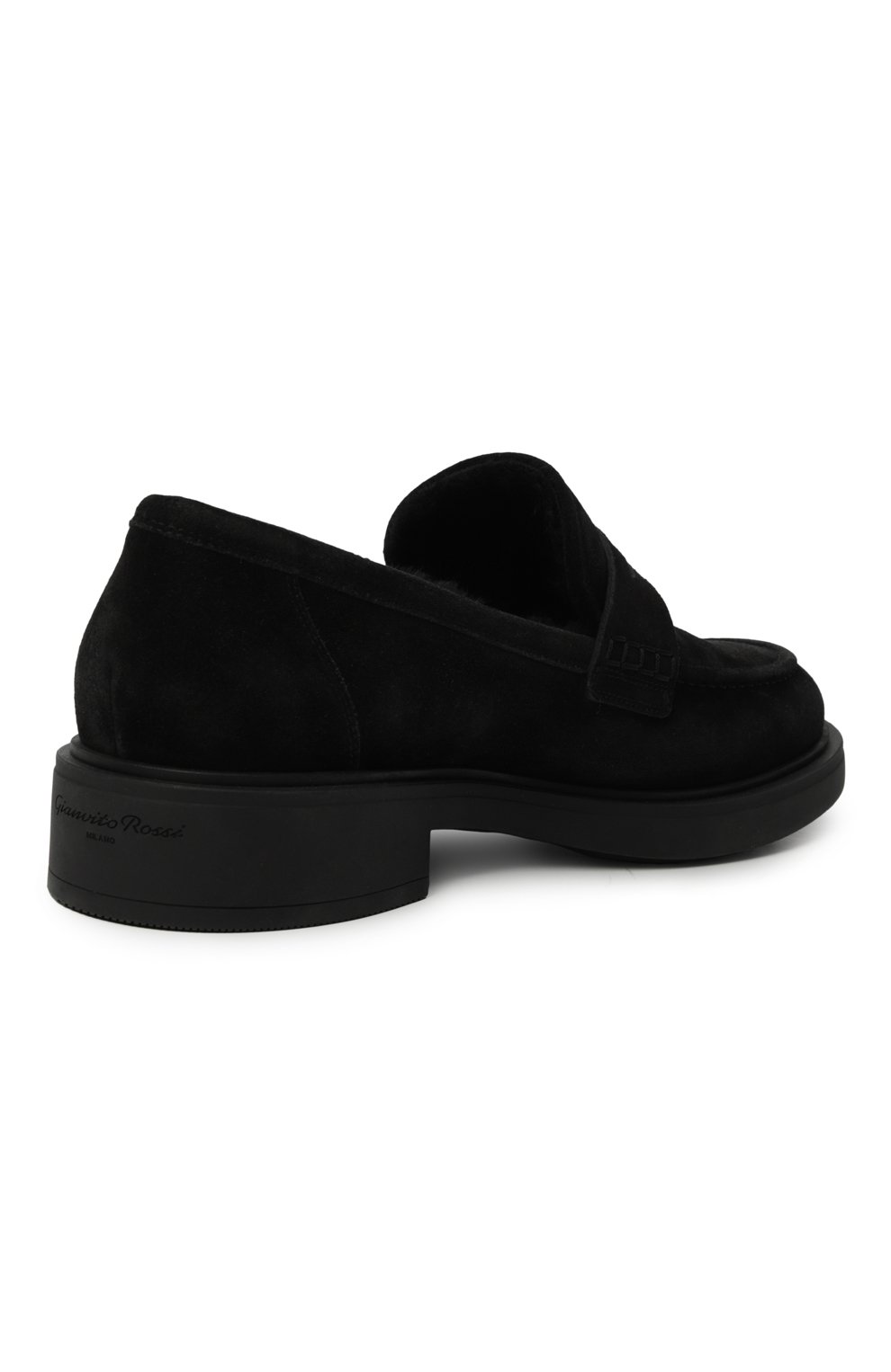 Замшевые пенни-лоферы harris GIANVITO ROSSI, арт. G25328.20G0M.SFUNENE, фото 5