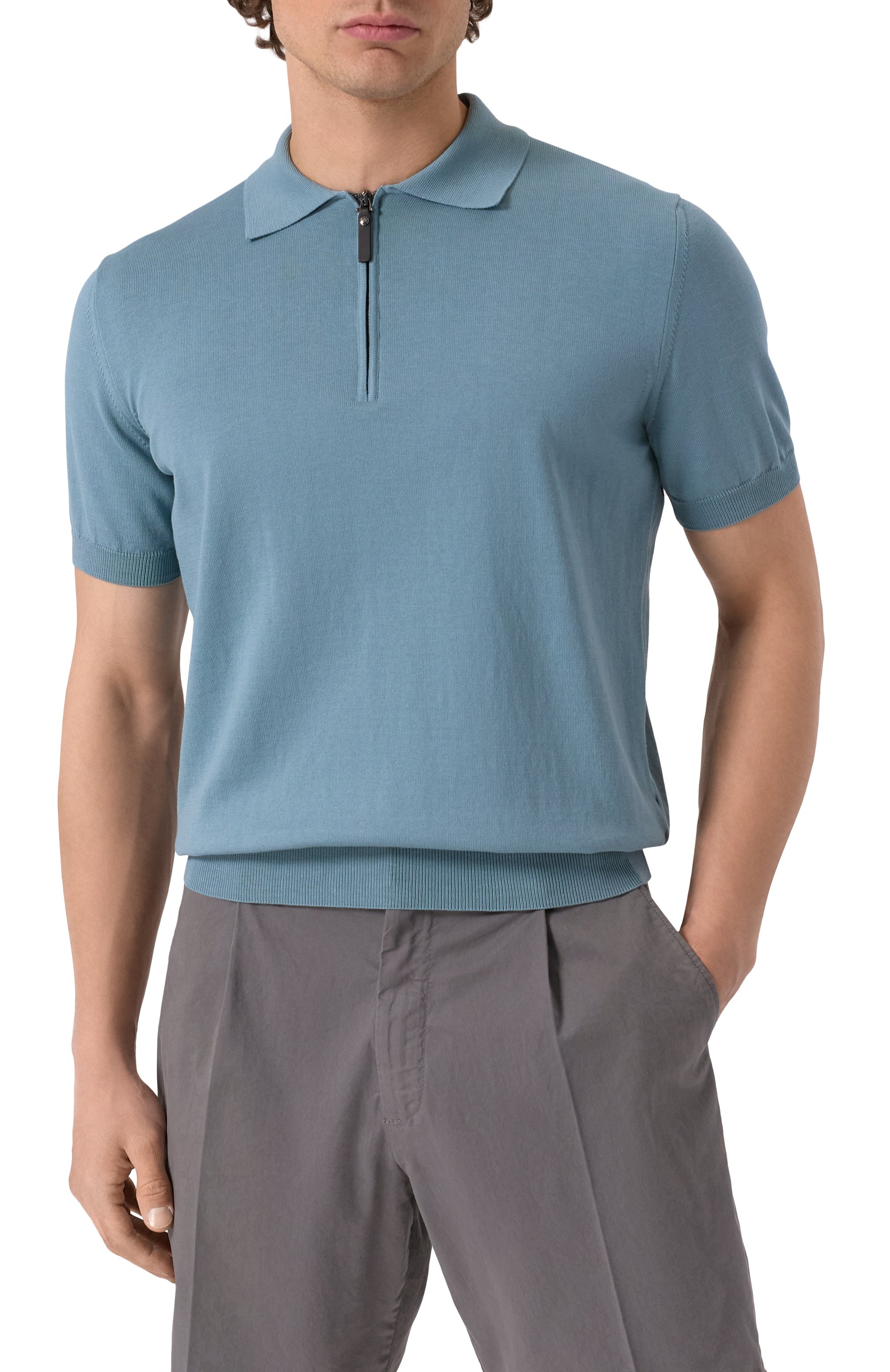 Хлопковое поло CANALI, арт. C0454/MK00145, фото 3