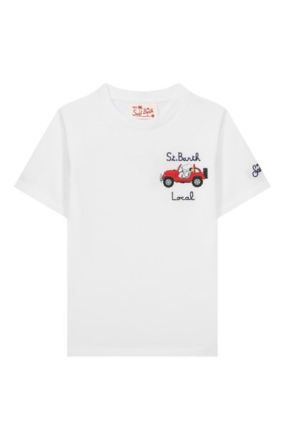Хлопковая футболка MC2 SAINT BARTH, арт. STBK TSHIRT B0Y/TSH0001/02193F