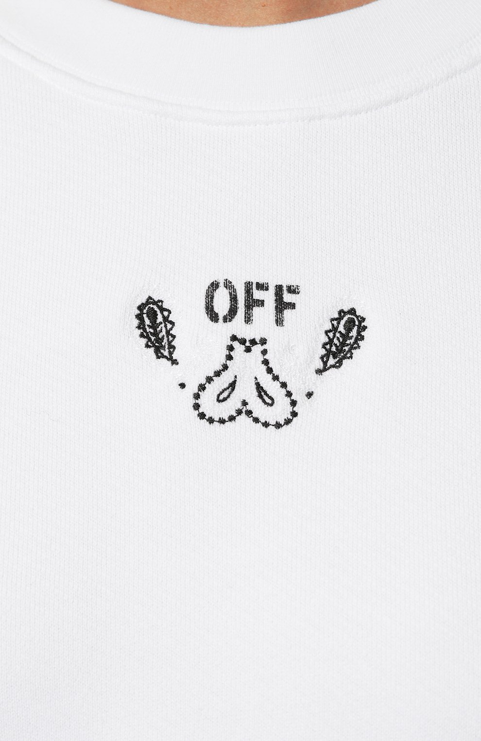 Хлопковый свитшот OFF-WHITE, арт. 0WBA055S24FLE002, фото 5