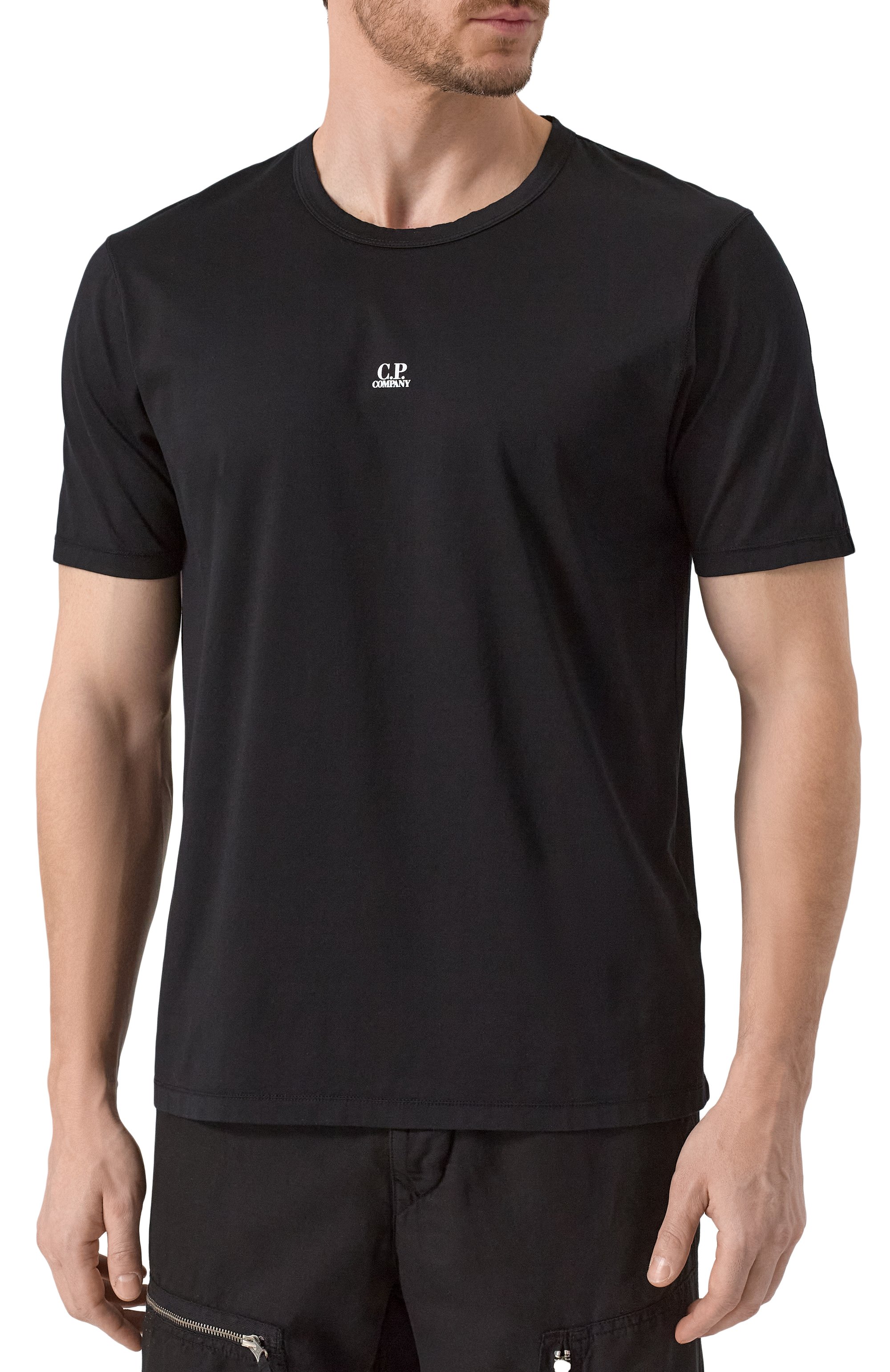 Хлопковая футболка C.P. COMPANY, арт. 18CMTS088A006374G, фото 3