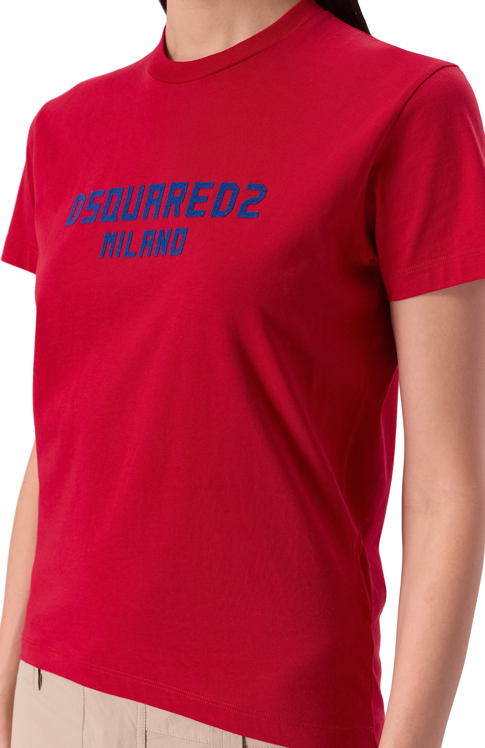 Хлопковая футболка DSQUARED2, арт. S75GD0471/D20020, фото 5