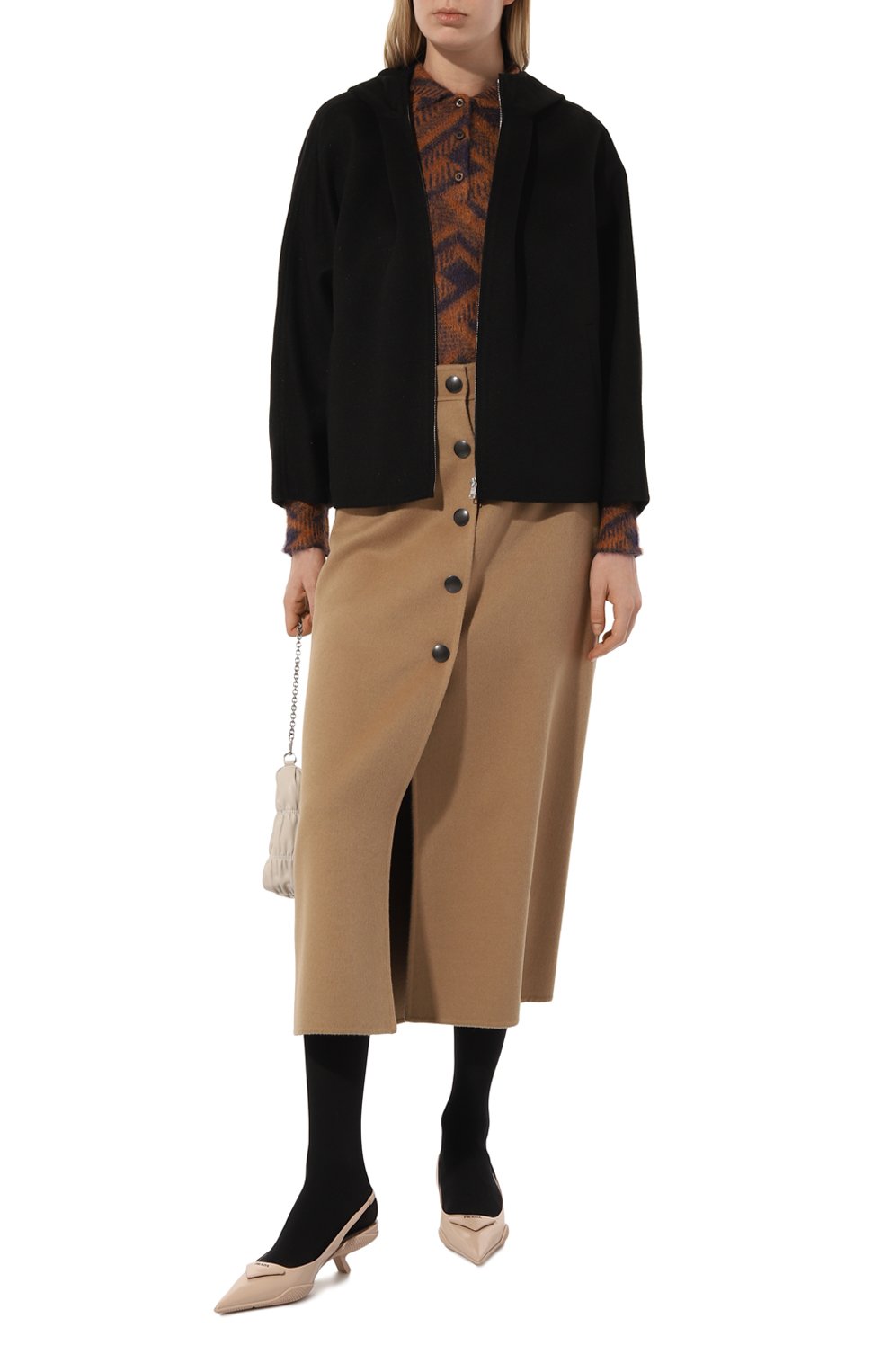 Шерстяная куртка PRADA, арт. P598I-1CRU-F0002-211, фото 2