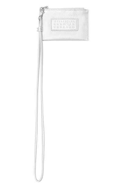 Кошелек для монет MM6 серебряного цвета по цене 28100 руб., арт. SA5UI0032/P8396, фото 4 Кошелек для монет MM6, арт. SA5UI0032/P8396, фото 4