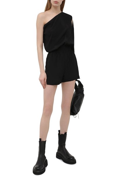 Комбинезон RICK OWENS черного цвета по цене 81800 руб., арт. RP21S3534/CC, фото 2 Комбинезон RICK OWENS, арт. RP21S3534/CC, фото 2