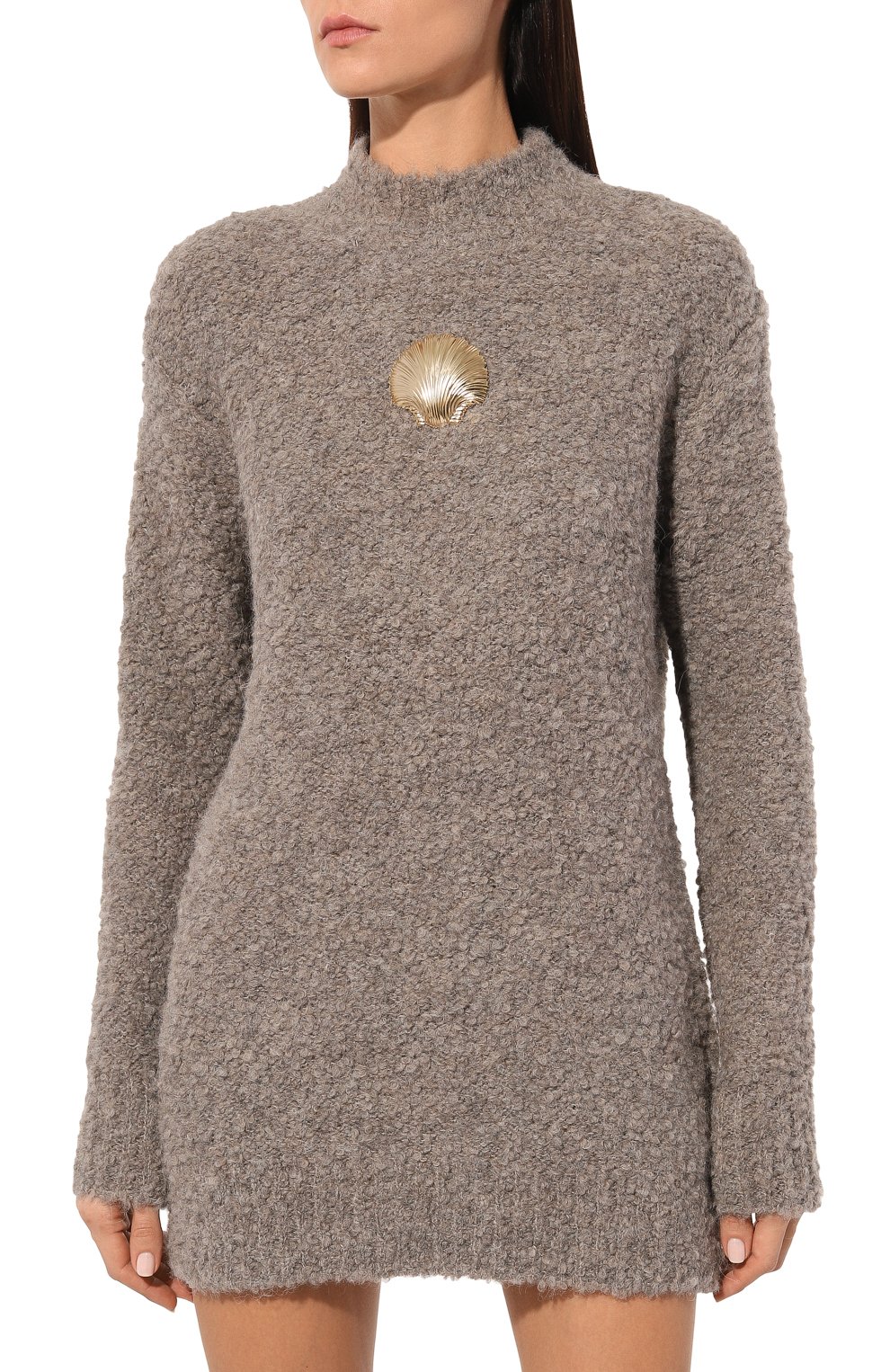 Шерстяное платье GIUSEPPE DI MORABITO, арт. 03FWKNT329 03380, фото 3