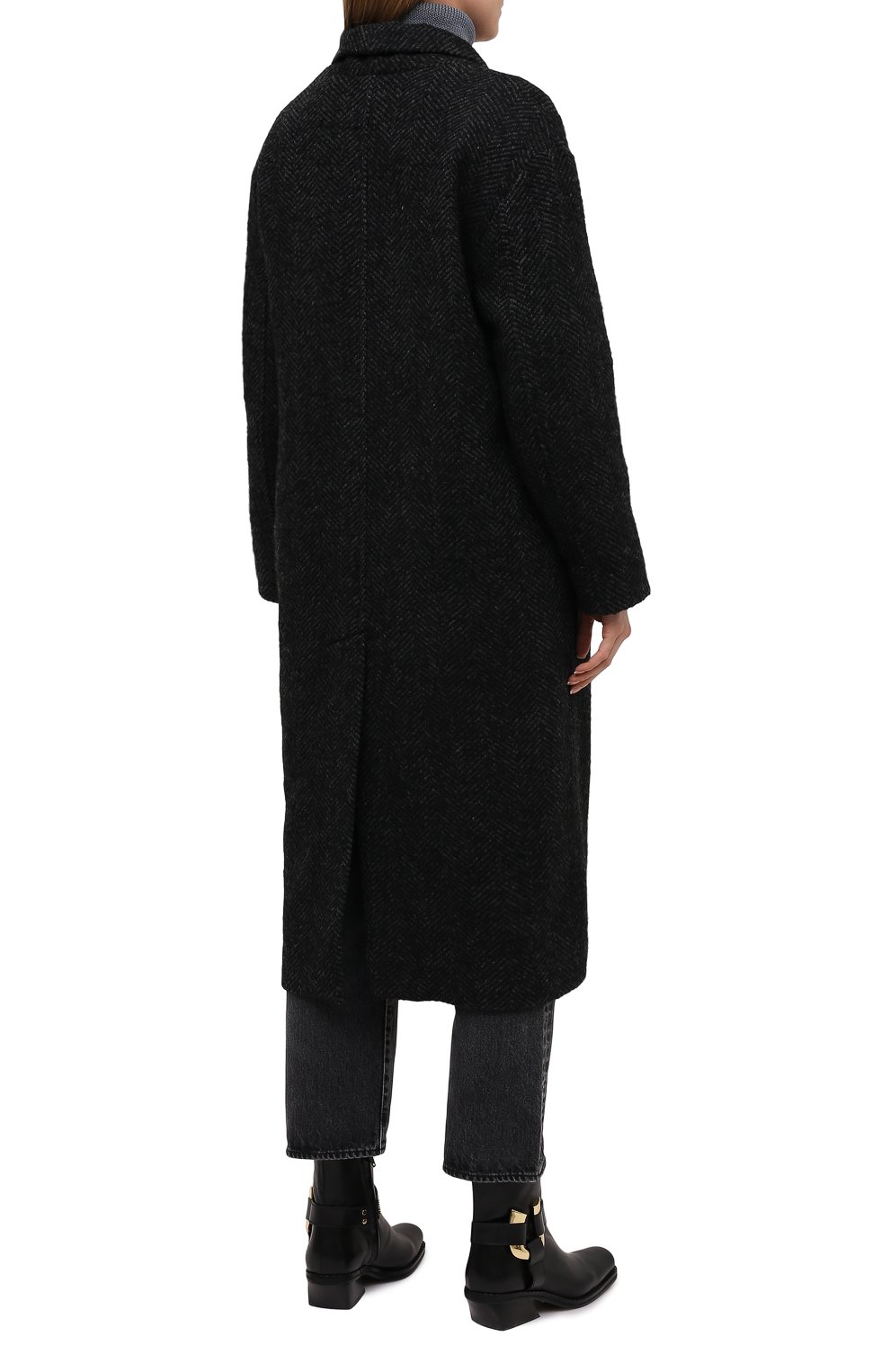 Шерстяное пальто ISABEL MARANT ETOILE, арт. MA0811-21P007E/HEN0L, фото 4