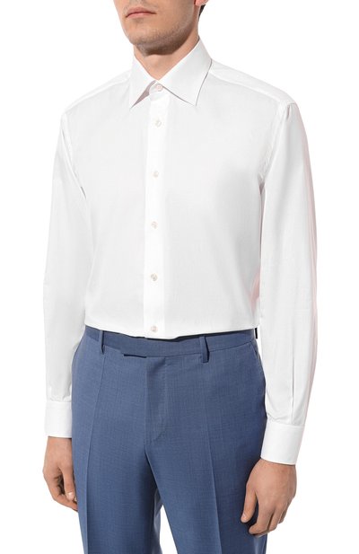 Хлопковая сорочка BRIONI, арт. RCA20L/P90C3, фото 4