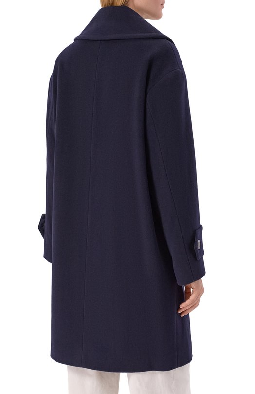 Пальто из шерсти и кашемира Cinzia Rocca BR26001/D8 Синий  BR26001/D8 Фото 4