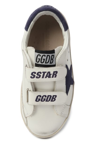 Кожаные кеды old school GOLDEN GOOSE DELUXE BRAND, арт. GYF00111.F000418, фото 4