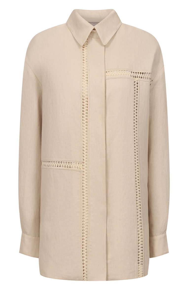 Льняная рубашка MVST, арт. TXBGM-X1154-3/T1459, фото 1