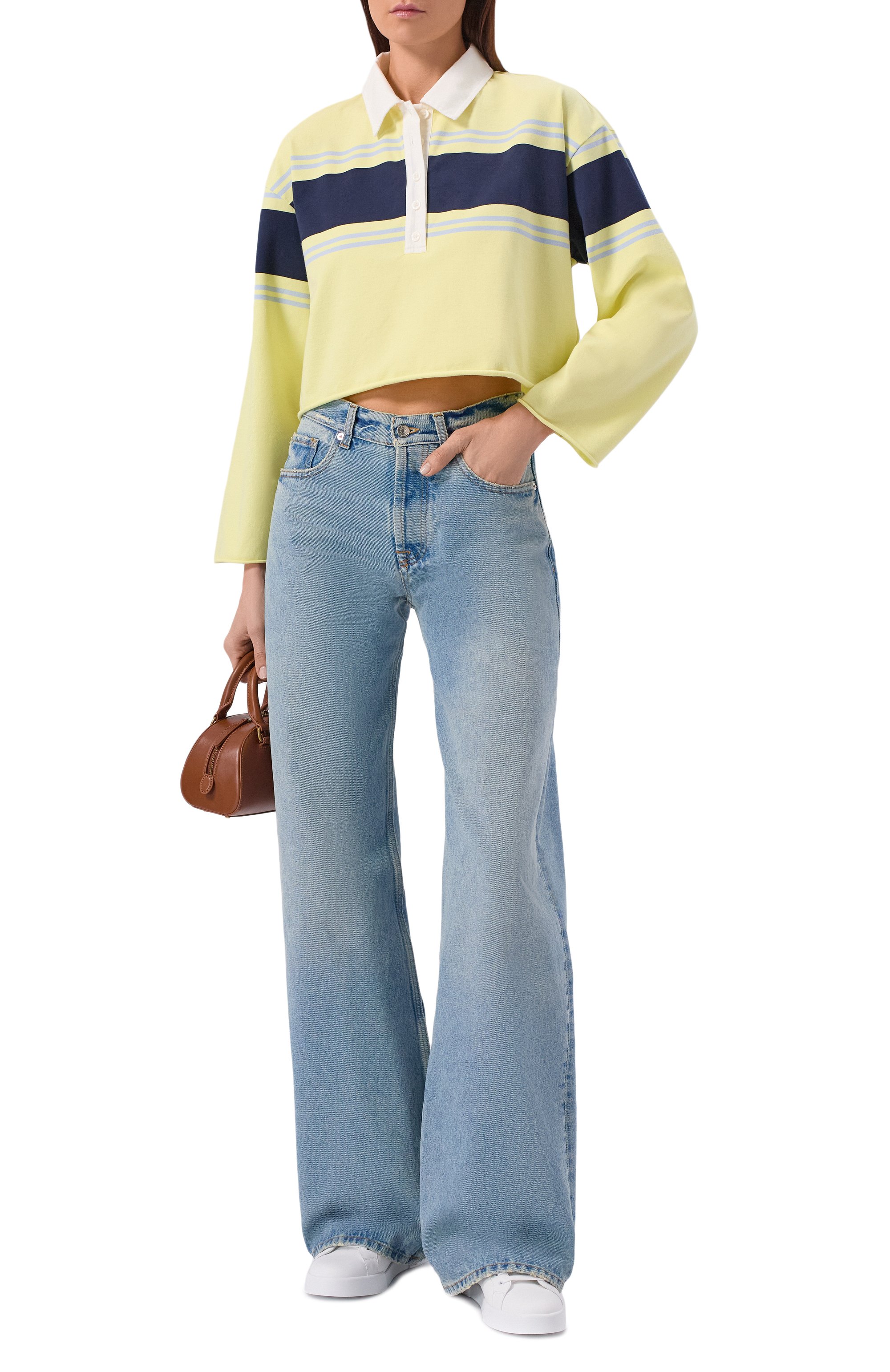 Хлопковое поло RE/DONE, арт. 091-02WRGBP0L, фото 2