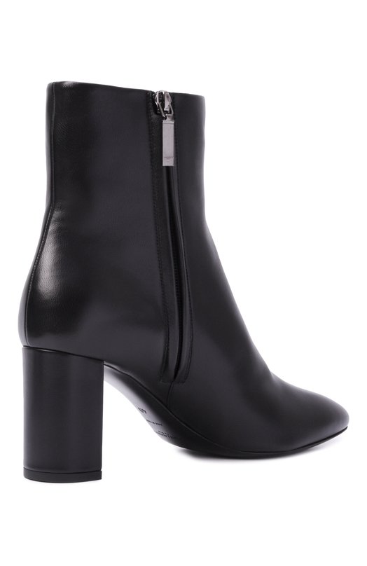 Кожаные ботильоны Lou 70 Saint Laurent 529350/AACR9 Чёрный  529350/AACR9 Фото 5