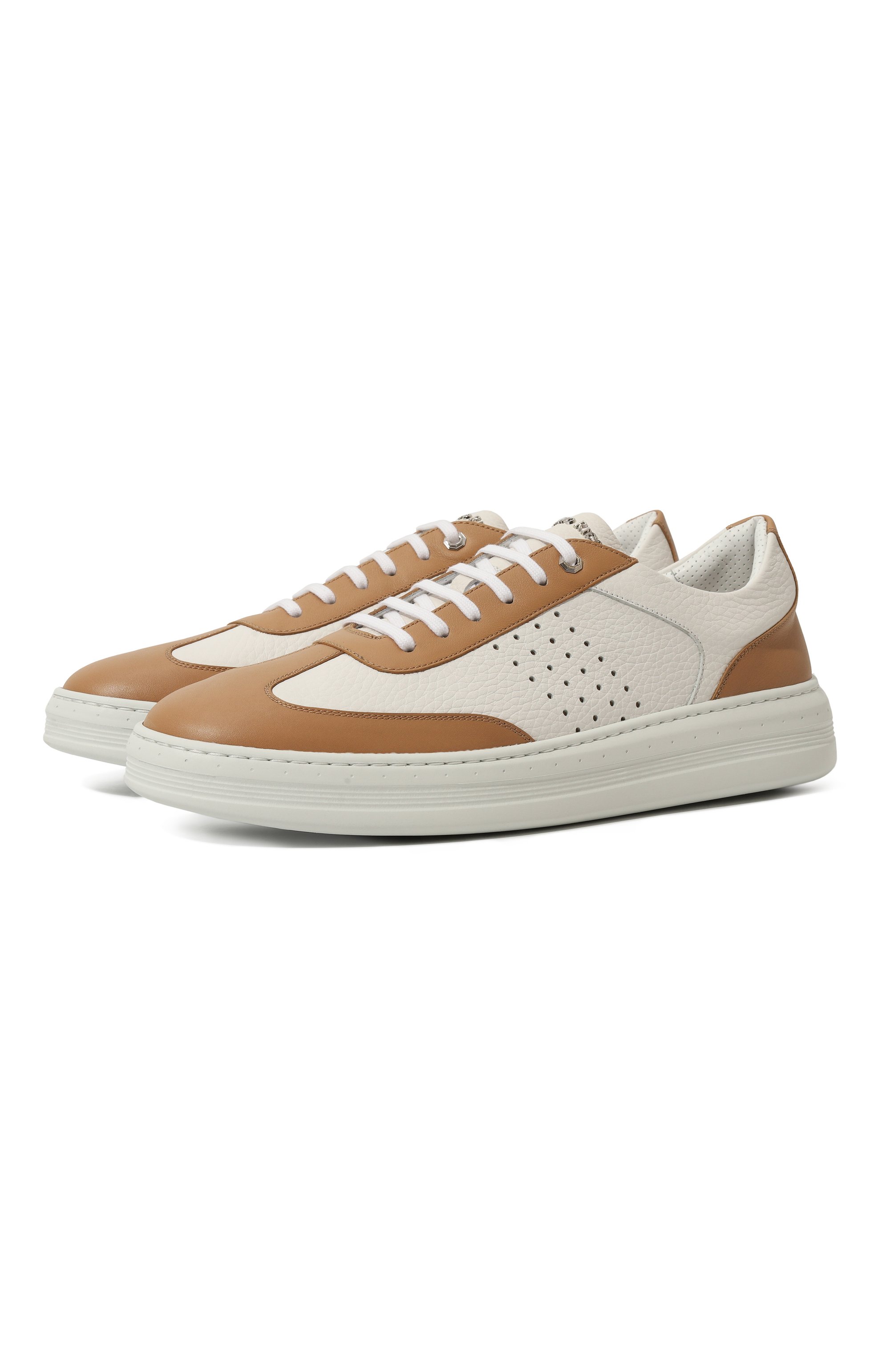 Кожаные кеды STEFANO RICCI, арт. UF51_G6507/VTVDMR, фото 1