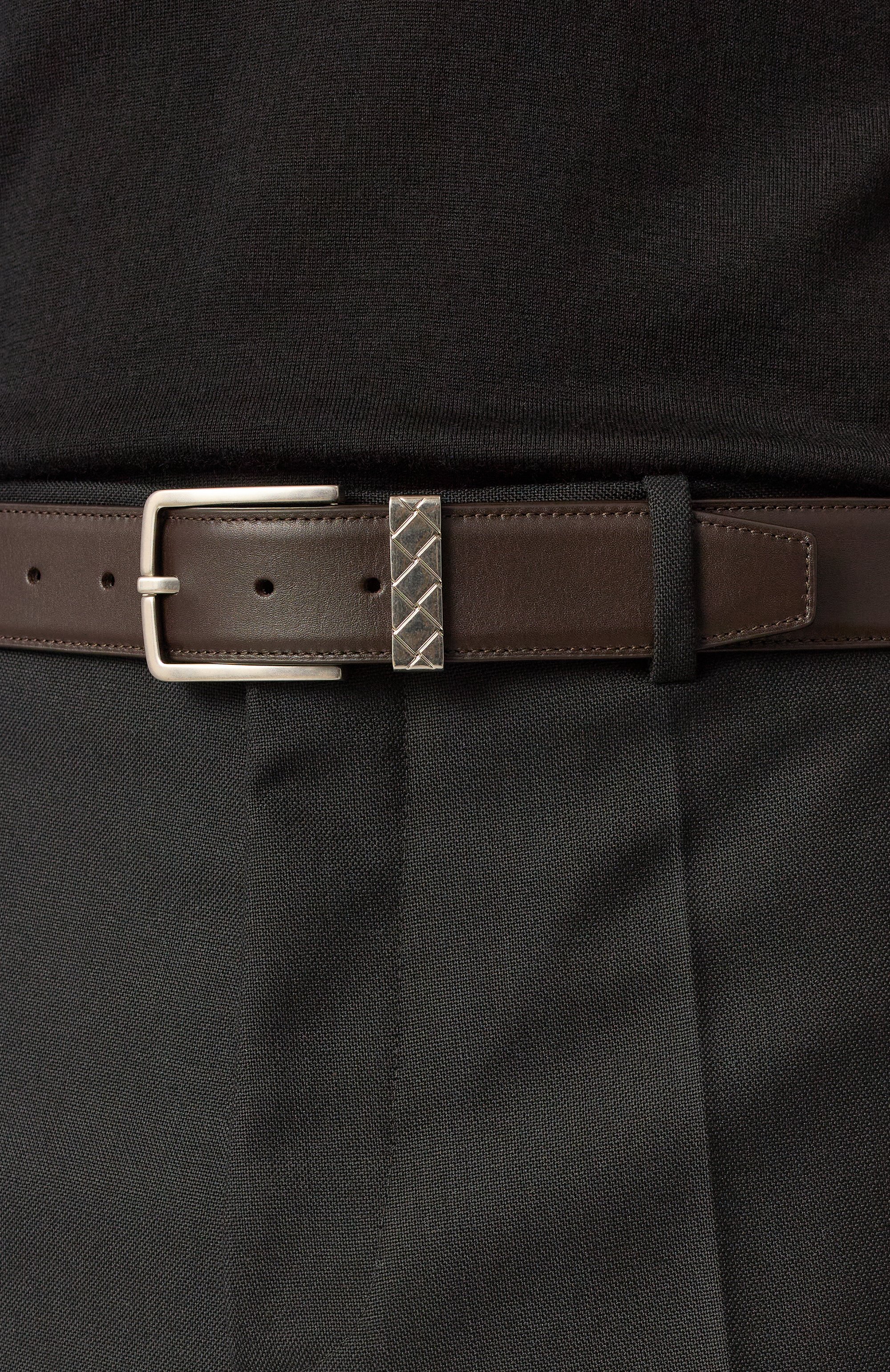 Кожаный ремень BOTTEGA VENETA, арт. 793876/VALK0, фото 2