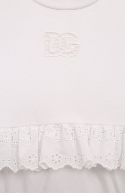 Хлопковое боди DOLCE & GABBANA, арт. L2J0W6/G7B7K, фото 3
