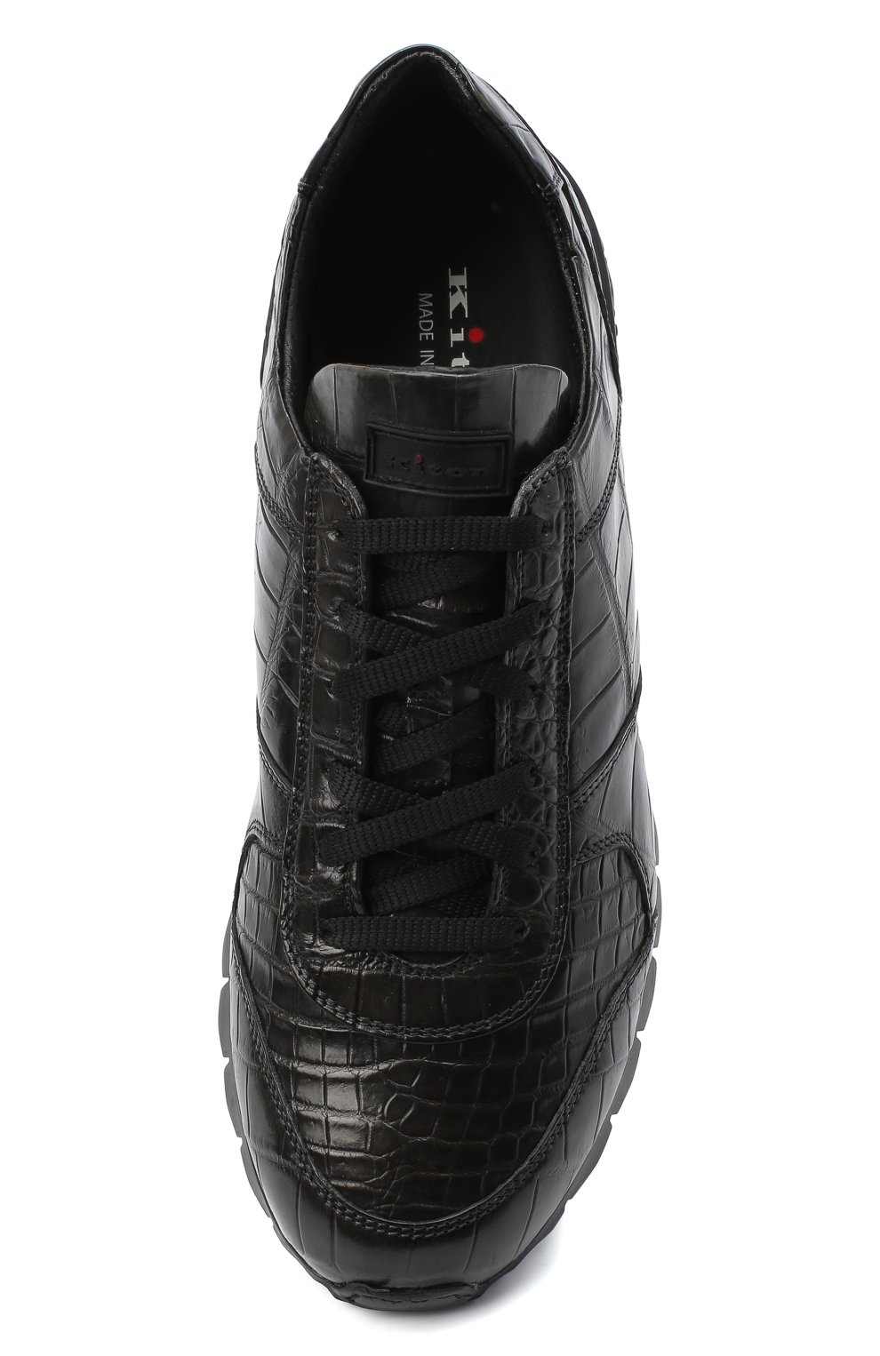 Кроссовки из кожи аллигатора KITON, арт. USSVLAZN00102/AMIS, фото 5