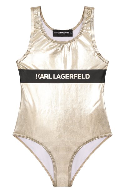 Слитный купальник KARL LAGERFELD KIDS, арт. Z30442
