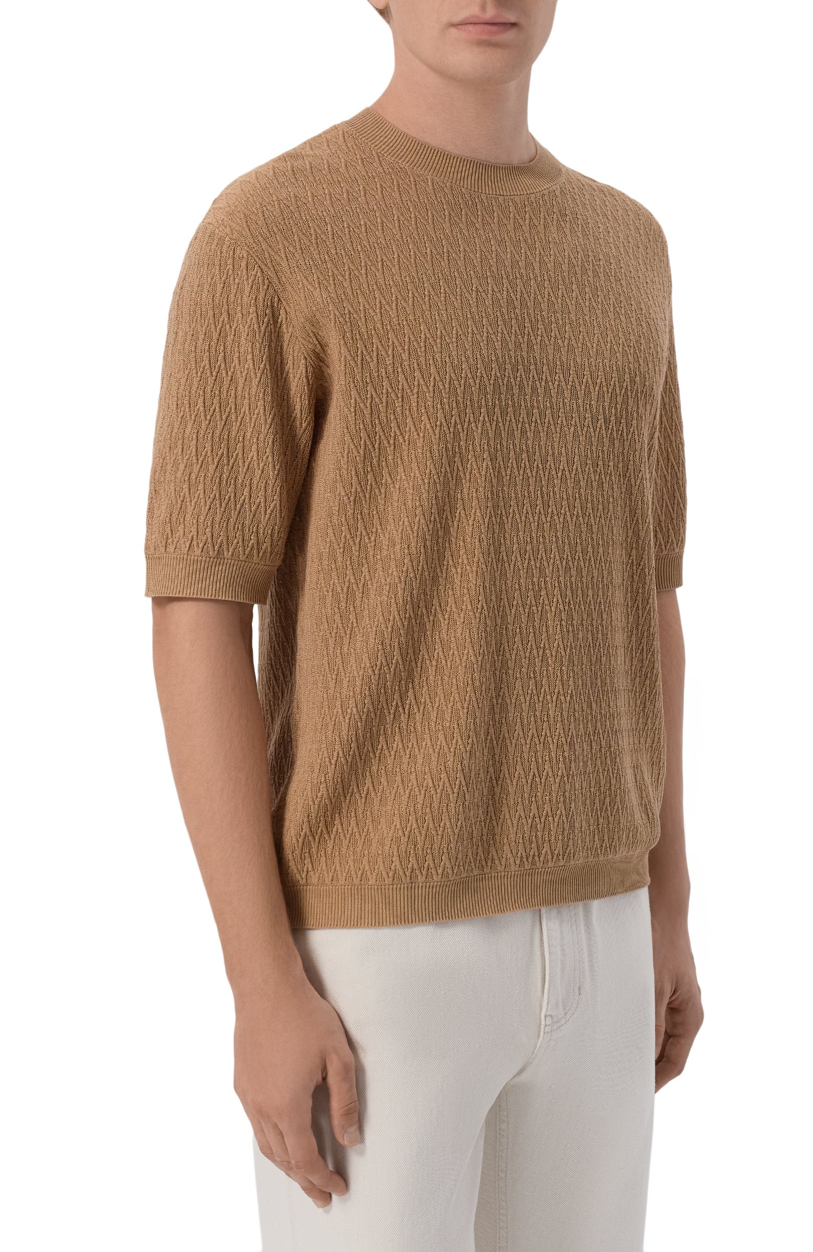 Хлопковый джемпер EMPORIO ARMANI, арт. EM006377/AF27862, фото 3