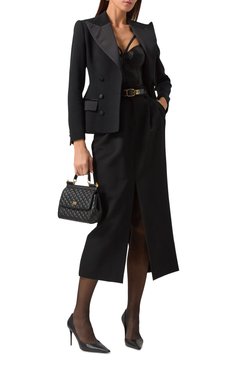 Женская сумка sicily medium DOLCE & GABBANA черного цвета, арт. BB6003/AV967 | Фото 7 (Драгоценные камни: Проставлено; Материал сплава: Проставлено; Материал: Натуральная кожа; Размер: medium; Ремень/цепочка: На ремешке)