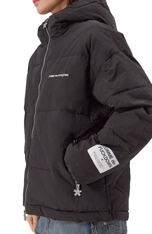 Пуховик Comme des Fuckdown CFABW01350 Чёрный  CFABW01350 Фото 5