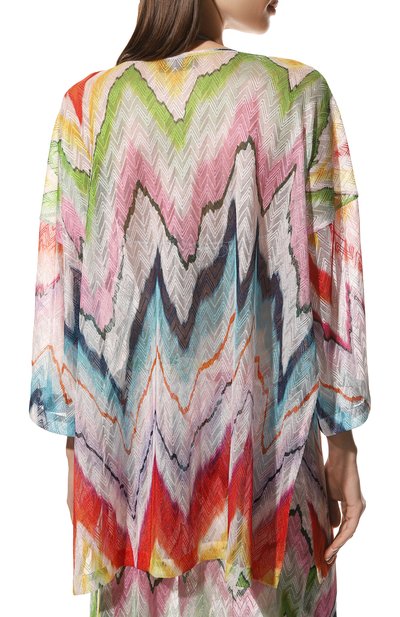 Туника MISSONI разноцветного цвета по цене 78050 руб., арт. MS22SQ06/BR00H1, фото 4 Туника MISSONI, арт. MS22SQ06/BR00H1, фото 4