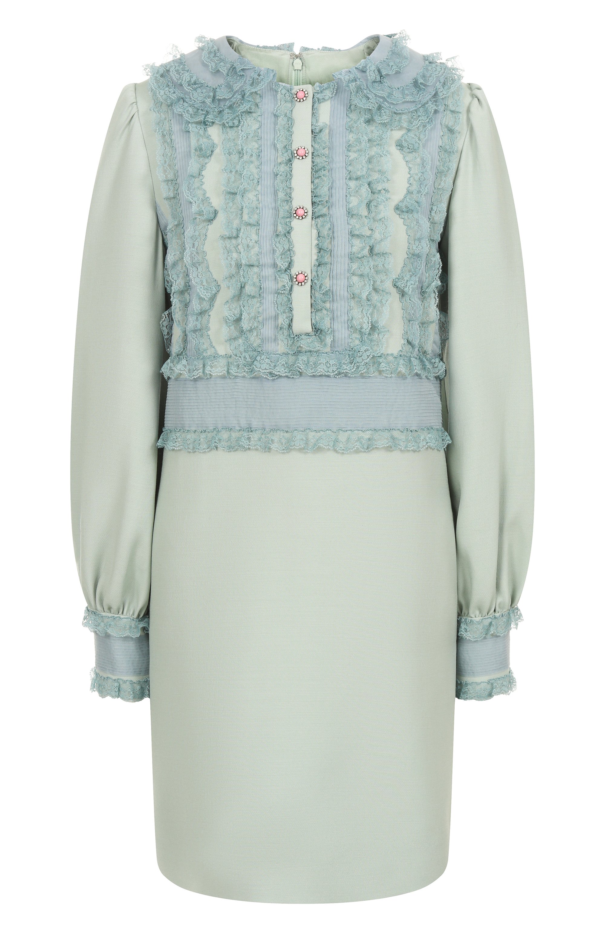 Платье из шерсти и шел�ка VALENTINO, арт. 6B3VAEJ61CF, фото 1